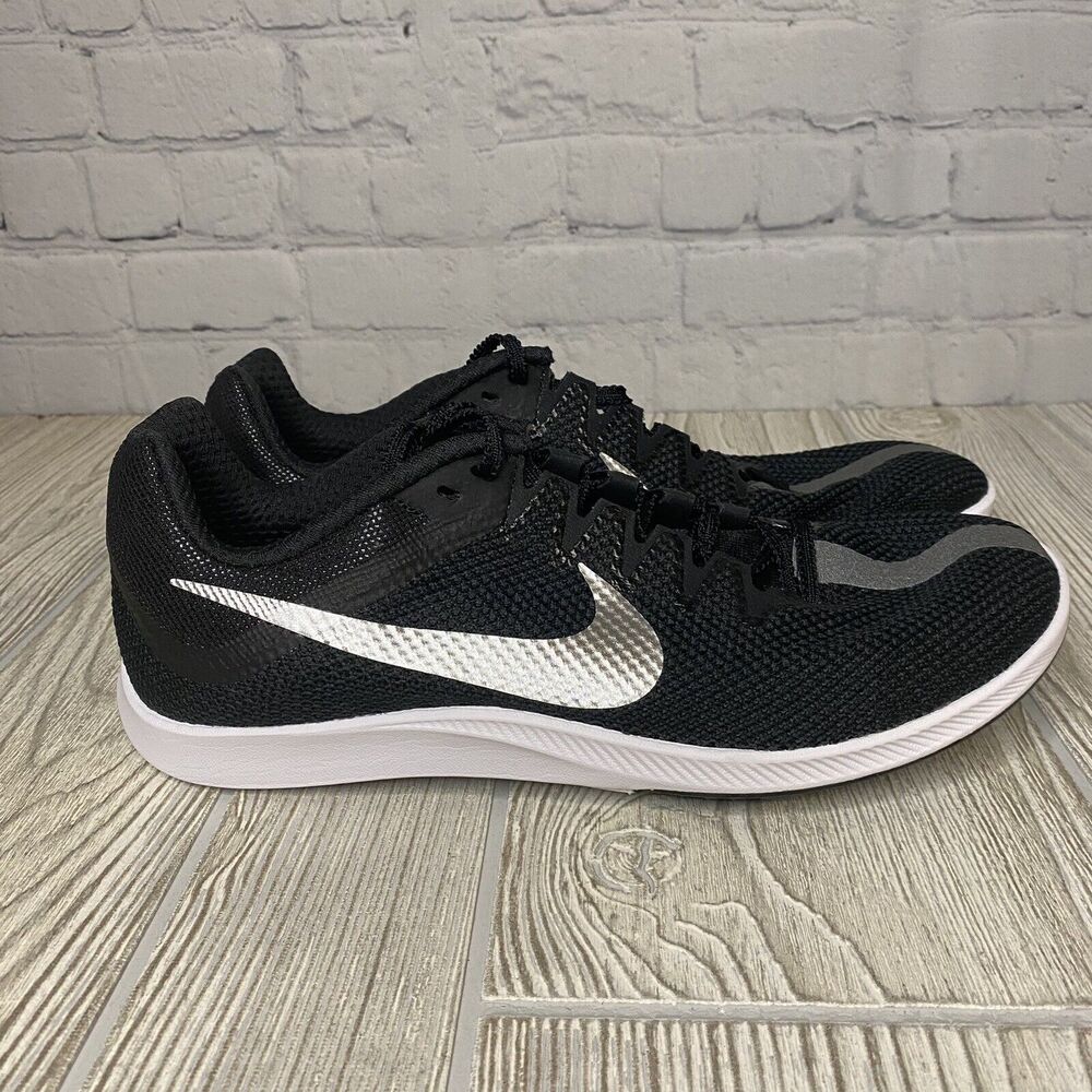 Nike Zoom Rival Distance Track Shoes Men’s 10 Black DC8725-001 Spikes New